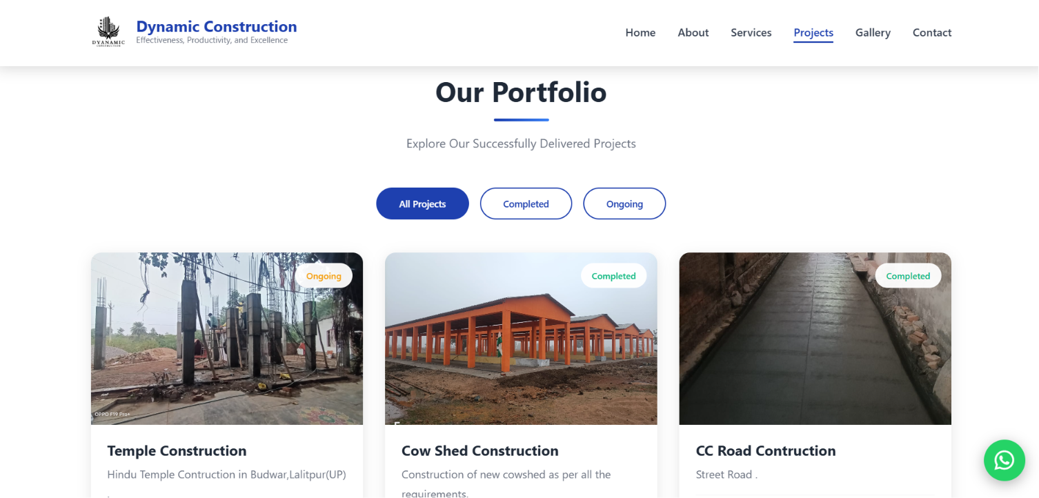 Dynamic Construction